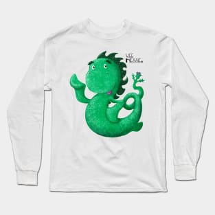 Wee Nessie (Light) Long Sleeve T-Shirt